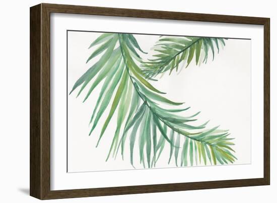 Ferns IV Square-Chris Paschke-Framed Art Print