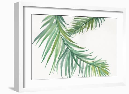 Ferns IV Square-Chris Paschke-Framed Art Print