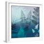 Ferns Navy-Lula Bijoux-Framed Premium Giclee Print