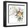 Ferns & Tulips II-Jennifer Parker-Framed Art Print