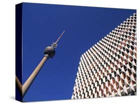 Fernsehturm, Alexanderplatz, Berlin, Germany-Jon Arnold-Stretched Canvas