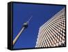 Fernsehturm, Alexanderplatz, Berlin, Germany-Jon Arnold-Framed Stretched Canvas