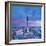 Fernsehturm, Alexanderplatz, Berlin, Germany-Jon Arnold-Framed Photographic Print