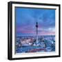 Fernsehturm, Alexanderplatz, Berlin, Germany-Jon Arnold-Framed Photographic Print