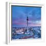 Fernsehturm, Alexanderplatz, Berlin, Germany-Jon Arnold-Framed Photographic Print