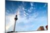 Fernsehturm (Television Tower), Berlin, Germany-Felipe Rodriguez-Mounted Photographic Print