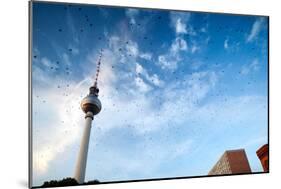 Fernsehturm (Television Tower), Berlin, Germany-Felipe Rodriguez-Mounted Photographic Print