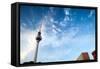 Fernsehturm (Television Tower), Berlin, Germany-Felipe Rodriguez-Framed Stretched Canvas