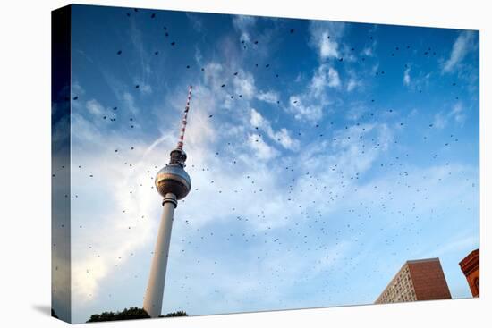 Fernsehturm (Television Tower), Berlin, Germany-Felipe Rodriguez-Stretched Canvas