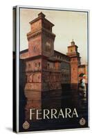 Ferrara Poster-Mario Borgoni-Stretched Canvas