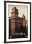 Ferrara Poster-Mario Borgoni-Framed Giclee Print