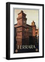 Ferrara Poster-Mario Borgoni-Framed Giclee Print