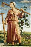 The Muse Polyhymnia, Inventor of Agriculture-Ferraresischer Meister-Stretched Canvas