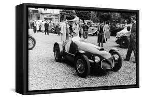 Ferrari 166 at Spa, Belgium, 1949-null-Framed Stretched Canvas