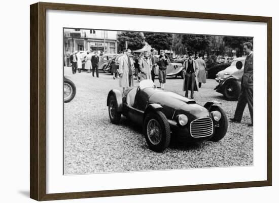 Ferrari 166 at Spa, Belgium, 1949-null-Framed Photographic Print