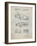 Ferrari 1990 F40 Patent-Cole Borders-Framed Art Print