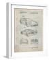 Ferrari 1990 F40 Patent-Cole Borders-Framed Art Print