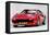 Ferrari 208 GTB Turbo Watercolor-NaxArt-Framed Stretched Canvas