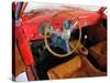 Ferrari 225 S Berlinetta Interior Watercolor-NaxArt-Stretched Canvas