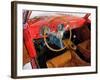 Ferrari 225 S Berlinetta Interior Watercolor-NaxArt-Framed Art Print