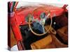 Ferrari 225 S Berlinetta Interior Watercolor-NaxArt-Stretched Canvas