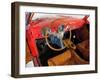 Ferrari 225 S Berlinetta Interior Watercolor-NaxArt-Framed Art Print