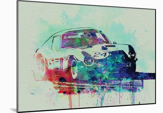 Ferrari 250 Gtb Racing-NaxArt-Mounted Poster