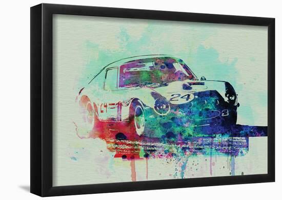 Ferrari 250 Gtb Racing-NaxArt-Framed Poster