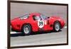 Ferrari 250 GTB SWB Bizzarrini Watercolor-NaxArt-Framed Art Print