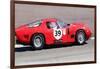 Ferrari 250 GTB SWB Bizzarrini Watercolor-NaxArt-Framed Art Print