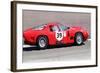Ferrari 250 GTB SWB Bizzarrini Watercolor-NaxArt-Framed Art Print