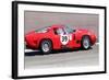 Ferrari 250 GTB SWB Bizzarrini Watercolor-NaxArt-Framed Art Print