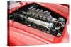 Ferrari 250 GTO Engine Watercolor-NaxArt-Stretched Canvas