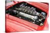 Ferrari 250 GTO Engine Watercolor-NaxArt-Stretched Canvas