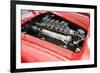 Ferrari 250 GTO Engine Watercolor-NaxArt-Framed Art Print