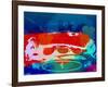 Ferrari 250 Gto Watercolor-NaxArt-Framed Art Print