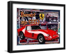 Ferrari 250 Gto-Nomi Saki-Framed Giclee Print