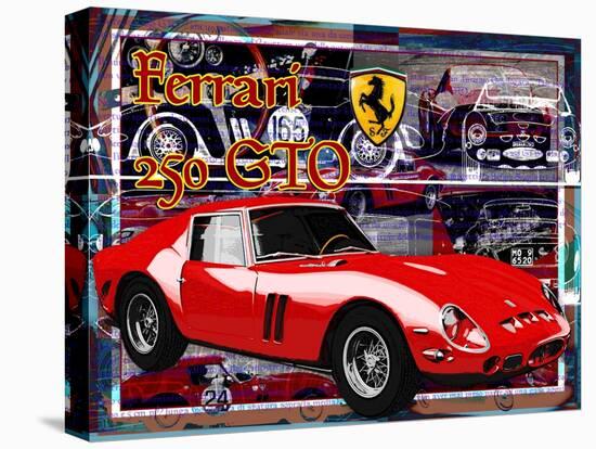 Ferrari 250 Gto-Nomi Saki-Stretched Canvas