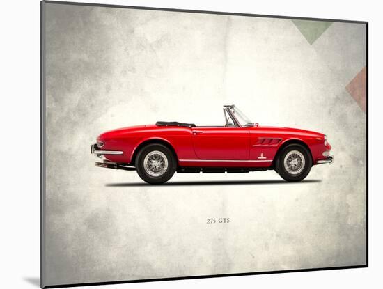 Ferrari 275GTS 1966-Mark Rogan-Mounted Art Print