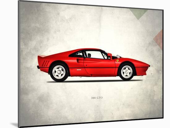 Ferrari 288-GTO Berlinetta 198-Mark Rogan-Mounted Art Print