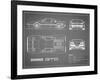 Ferrari 288-GTO-Grey-Mark Rogan-Framed Art Print