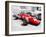 Ferrari 312 Laguna Seca Watercolor-NaxArt-Framed Art Print