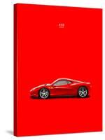 Ferrari 458 Italia Red-Mark Rogan-Stretched Canvas