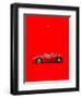 Ferrari 458 Italia Red-Mark Rogan-Framed Art Print