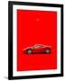 Ferrari 458 Italia Red-Mark Rogan-Framed Art Print