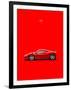 Ferrari 458 Italia Red-Mark Rogan-Framed Art Print