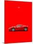 Ferrari 458 Italia Red-Mark Rogan-Mounted Art Print