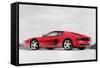 Ferrari 512 TR Testarossa Watercolor-NaxArt-Framed Stretched Canvas