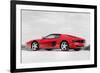 Ferrari 512 TR Testarossa Watercolor-NaxArt-Framed Premium Giclee Print