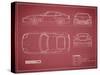 Ferrari 550-Maroon-Mark Rogan-Stretched Canvas